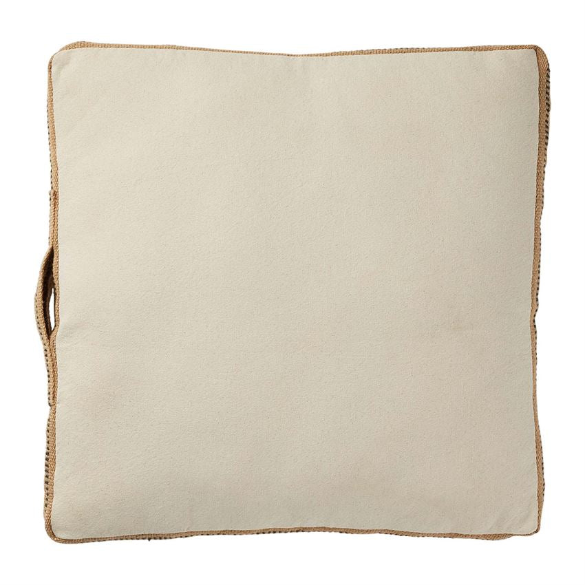 Linen Floor Cushion w/Handle