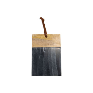 Black Marble Wood Cutting Board Small