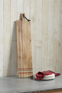 TOUCH OF PLAID CUTTING BOARD