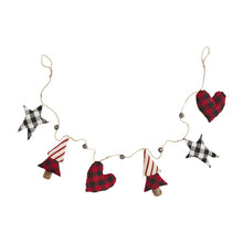 HEART & TREE CHECK GARLANDS