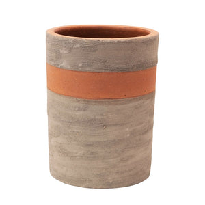 Two Tone Terra Cotta planter