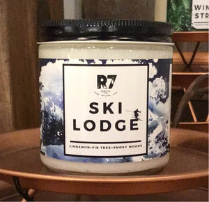 Ski Lodge Candle