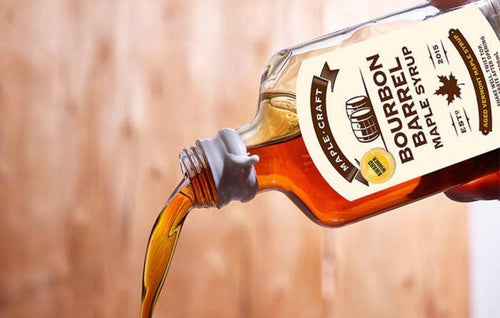 Bourbon barrel maple syrup
